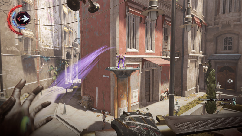 Displace in action.